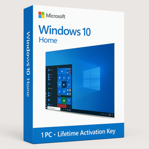 Windows 10 Home - Lifetime Activation License Key for 1 PC