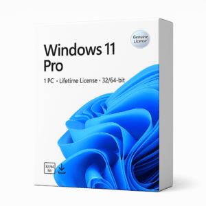 Windows 11 Pro - Lifetime Activation License Key for 1 PC - 32/64-Bit