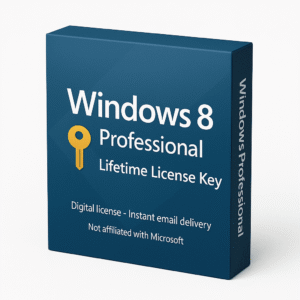 Windows 8 Pro - Lifetime Activation License Key