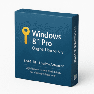Windows 8.1 Pro - Lifetime Activation License Key