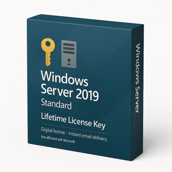 Windows Server 2019 Standard – Lifetime License Key