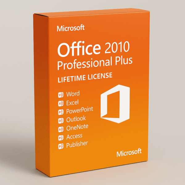 Office 2010 Professional Plus - Lifetime Online Activation License Key for 1 PC