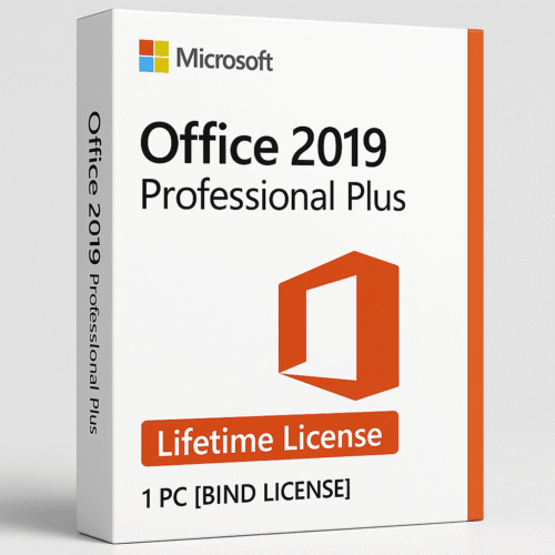 Office 2019 Professional Plus - Lifetime BIND Activation License Key for 1 PC