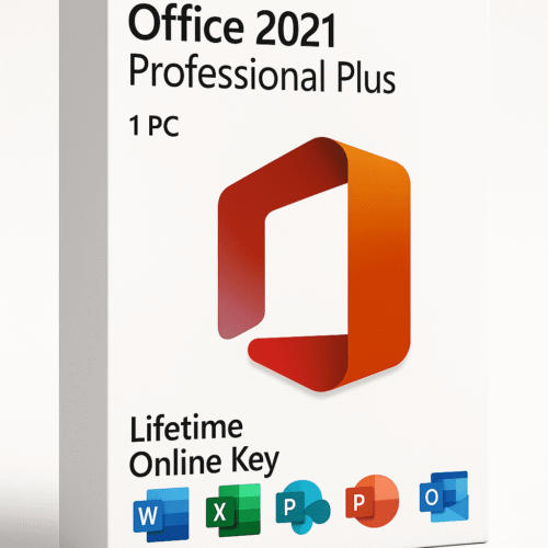 Office 2021 Professional Plus - Lifetime Online Activation License Key for 1 PC
