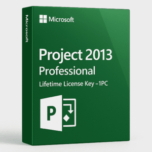 Project 2013 Professional - Lifetime Activation License Key for 1 PC