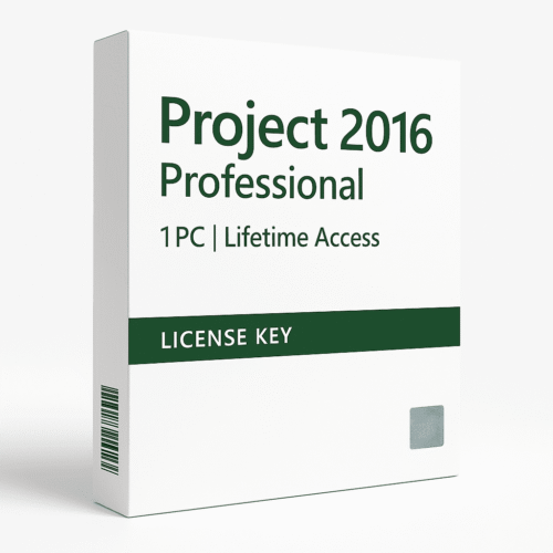 Project 2016 Professional - Lifetime Activation License Key for 1 PC