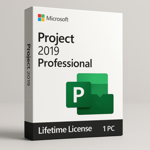 Project 2019 Professional - Lifetime Activation License Key for 1 PC
