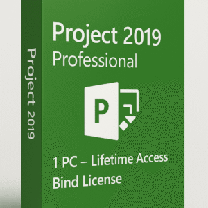 Project 2019 Professional - Lifetime BIND Activation License Key for 1 PC