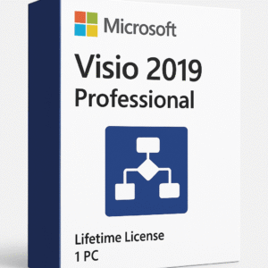 Visio 2019 Professional - Lifetime Activation License Key for 1 PC
