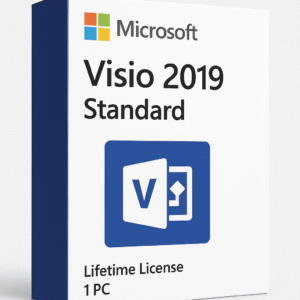 Visio 2019 Standard - Lifetime Activation License Key for 1 PC