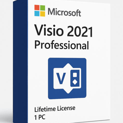 Visio 2021 Professional - Lifetime Activation License Key for 1 PC