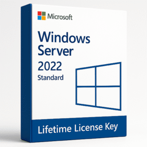 Windows Server 2022 Standard – Lifetime License Key