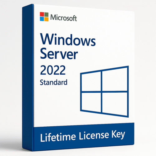 Windows Server 2022 Standard – Lifetime License Key
